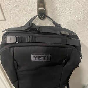 YETI Black Backpack for Men